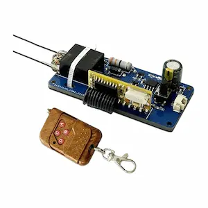 Technician checking circuit board and igniter of Iran radiator boiler